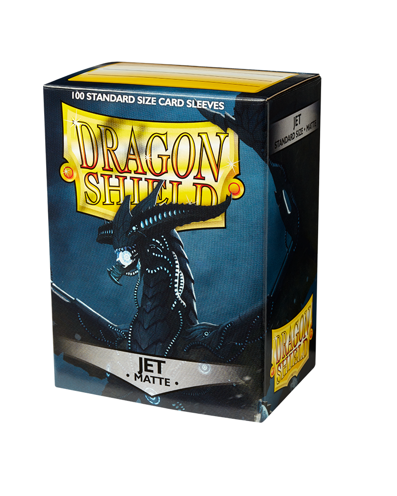 Dragon Shield - Matte Sleeves: Jet (100ct)