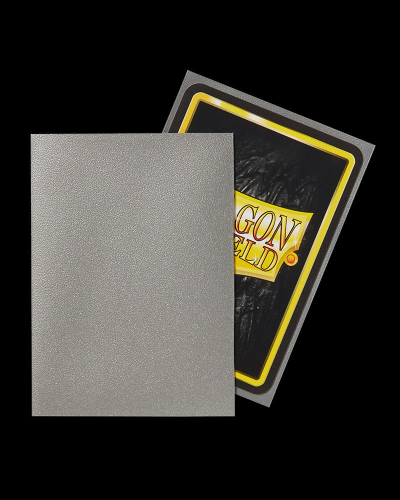 Dragon Shield - Matte Sleeves: Silver (100ct) | Board Game | Board