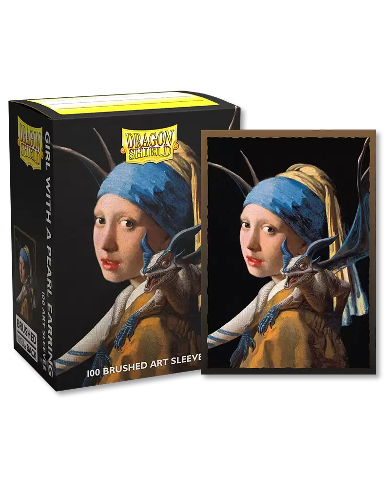 Dragon Shield - Brushed Art Sleeves - The Girl with The Pearl Earring (100ct)