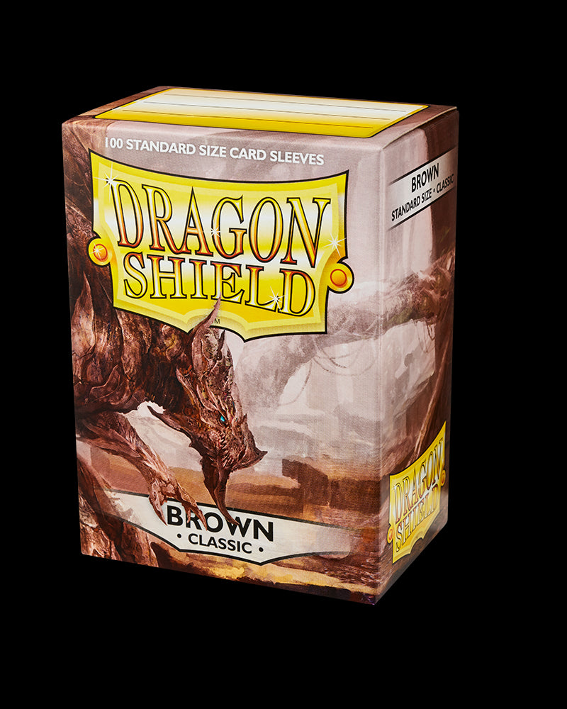 Dragon Shield - Classic Sleeves: Brown (100ct)