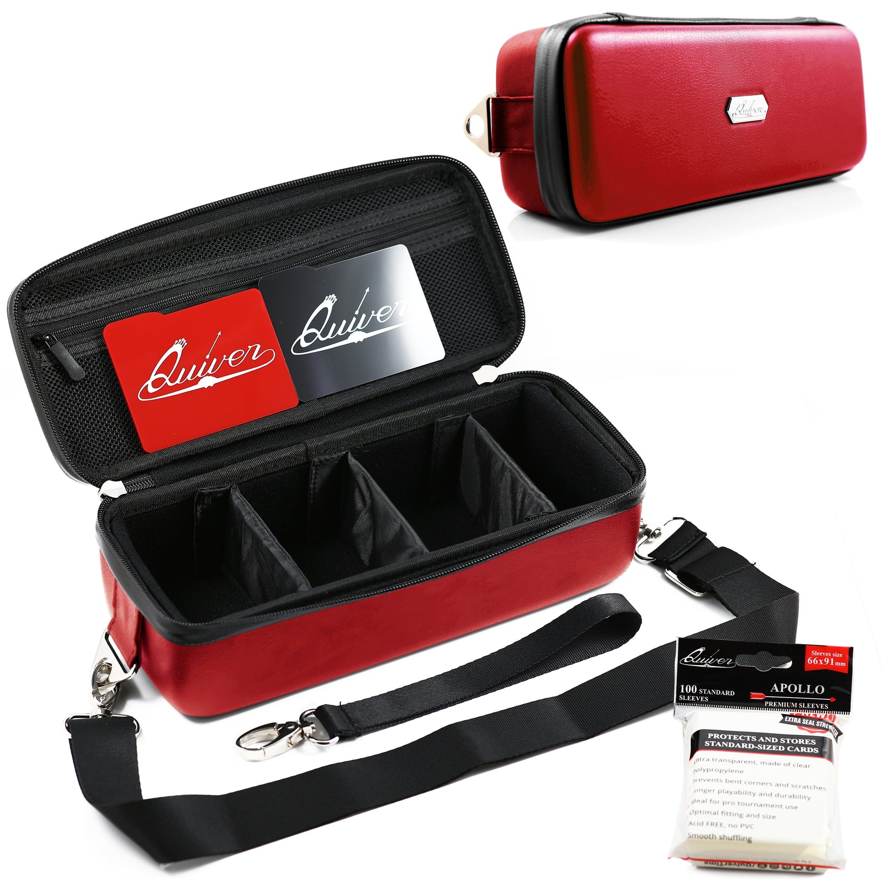 Quiver Time - Bolt Card Case (Red)