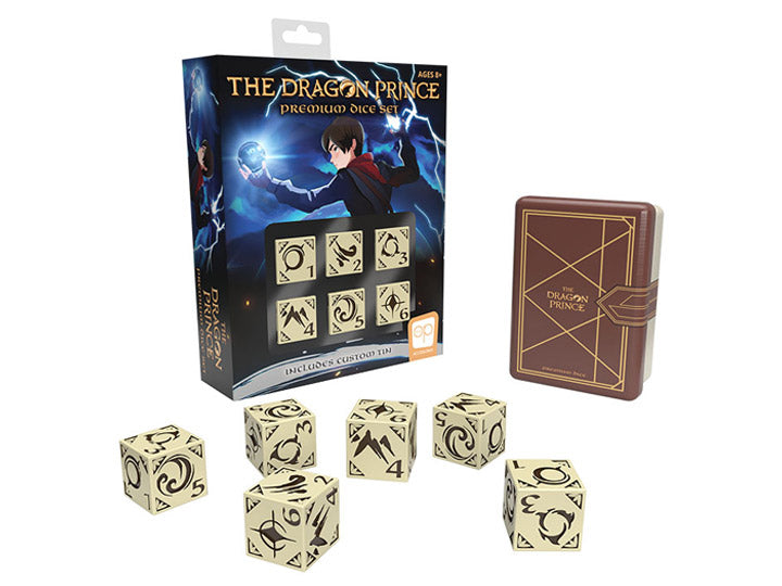 The Dragon Prince Premium 6Pc Dice Set
