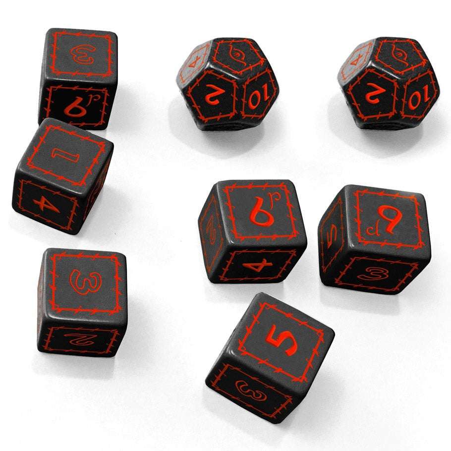 The One Ring - Black Dice Set