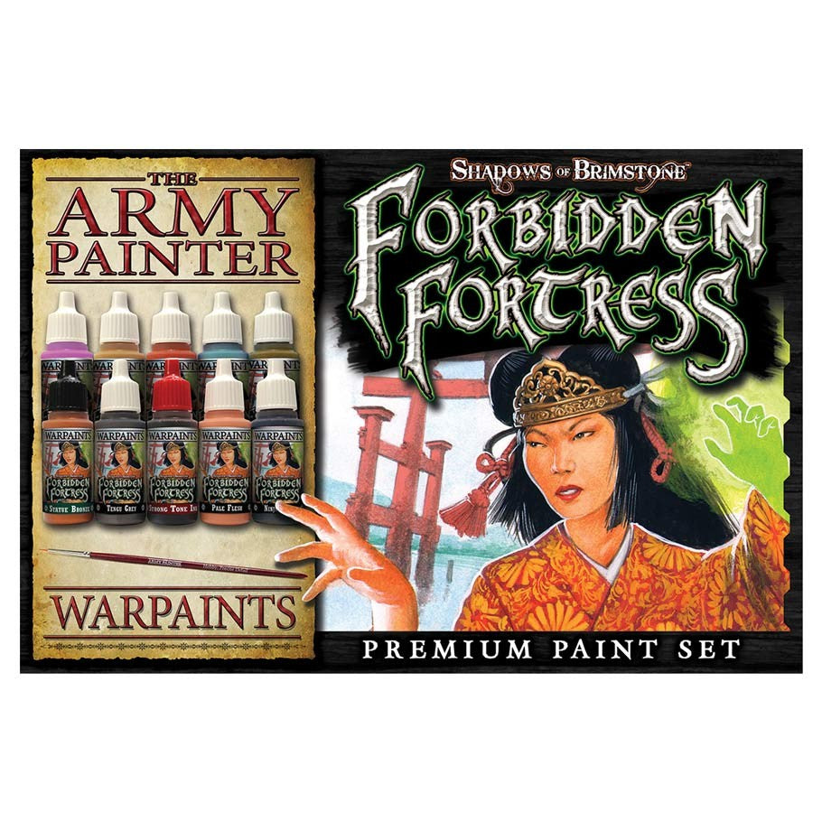 Shadows of Brimstone: Forbidden Fortress - Paint Set