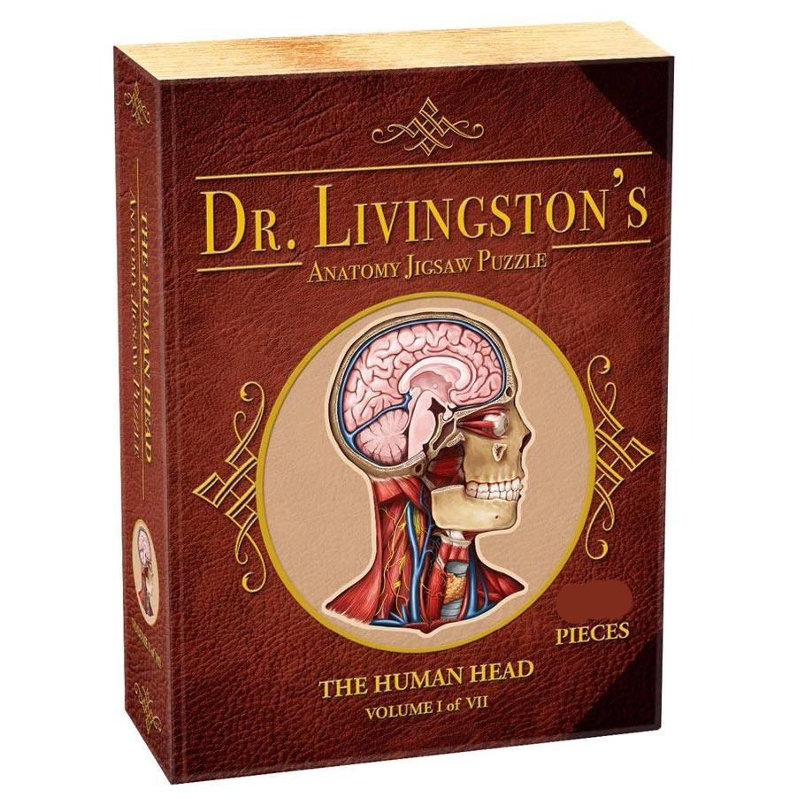 Puzzle - Genius Games - Dr Livingston: Human Head (538 Pieces)