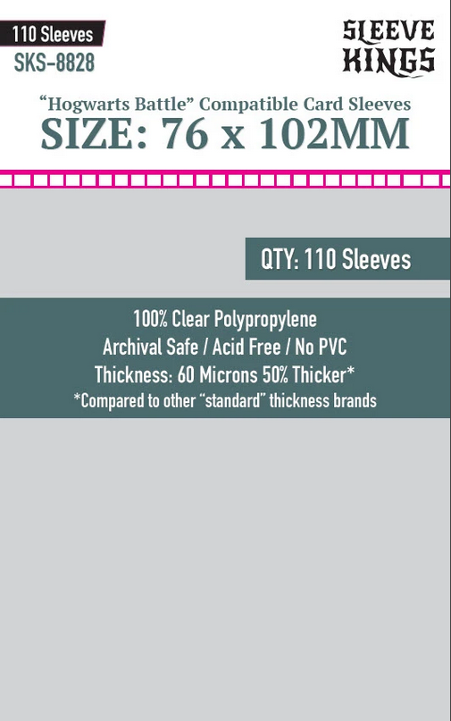 Sleeve Kings - Hogwarts Battle Large (110 pack)