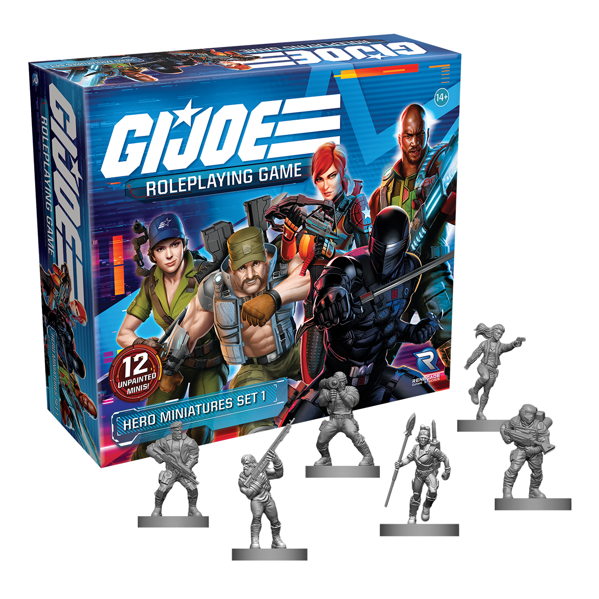 G.I. JOE Roleplaying Game - Hero Miniatures Set 1