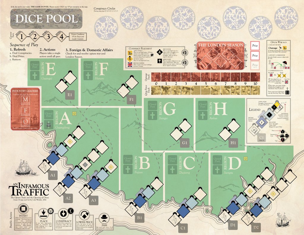 An Infamous Traffic - Canvas Map