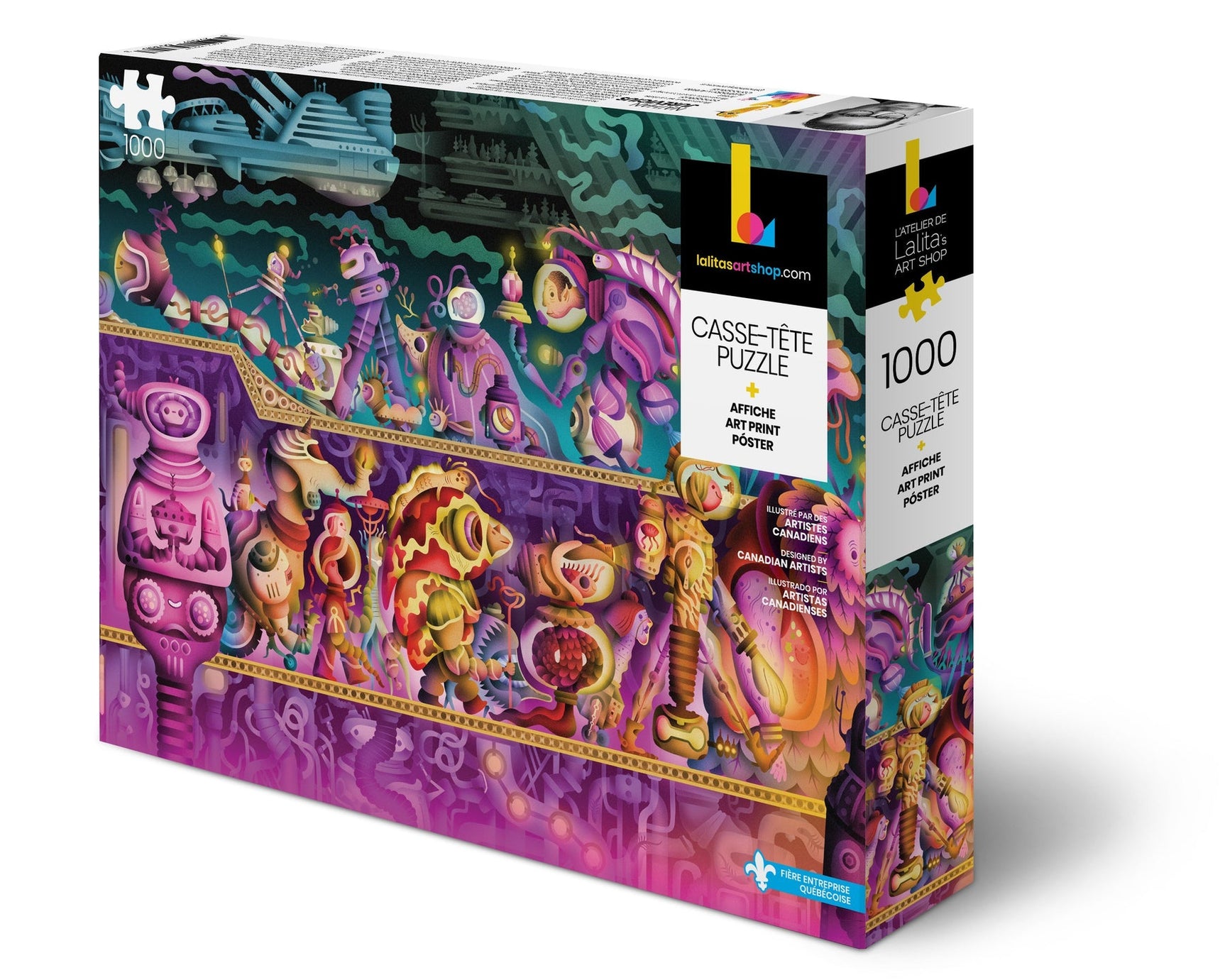 Puzzle - Lalita’s Art Shop - Jigsaw Puzzle: Futurr Normal (1000 Pieces)