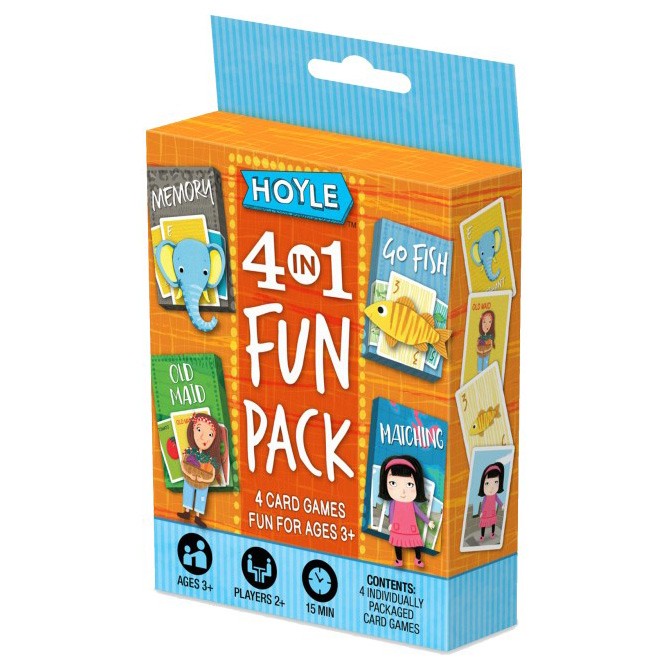 Hoyle Playing Card Game: 4 in 1 Fun Pack