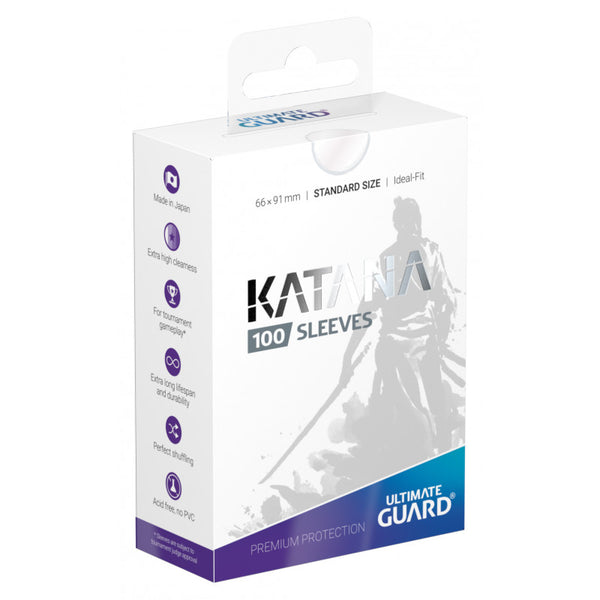 Ultimate Guard: Katana Sleeves - Standard Transparent (100)