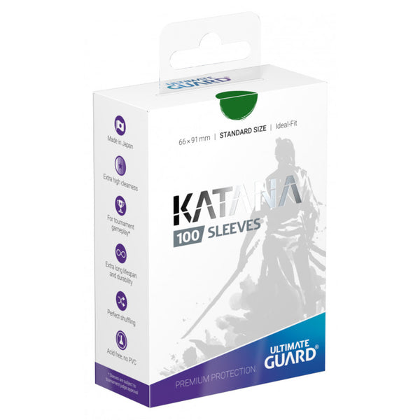 Ultimate Guard: Katana Sleeves - Standard Green (100)