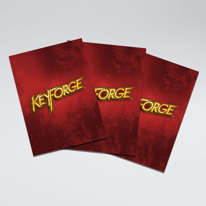 Gamegenic - Keyforge Logo Sleeves - Red