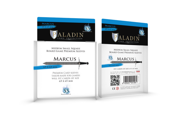 Paladin Card Protection - Marcus (65 x 65 mm, Premium Medium Small Square)