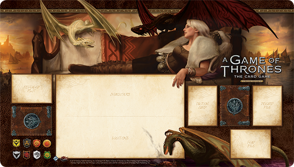 A Game of Thrones: The Card Game (Second Edition) - Stormborn Playmat