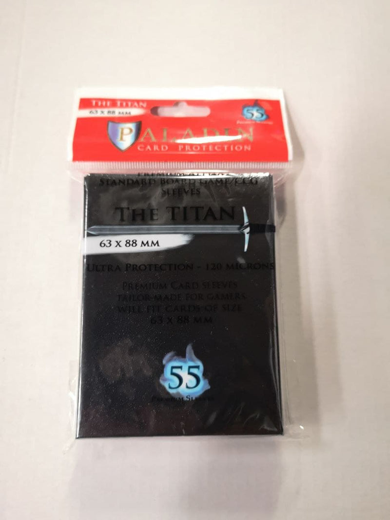 Paladin Card Protection - The Titan (63 mm × 88 mm, Premium Alpha Standard Card Game/CCG)