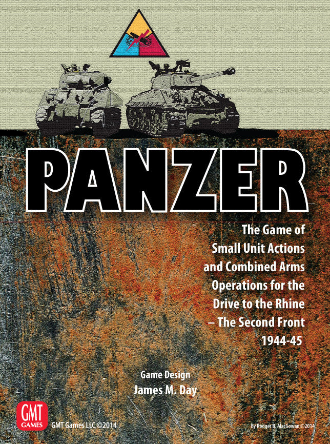 Panzer: Game Expansion Set, Nr3 - Drive to the Rhine - The Second Front 1944-45 (2nd Printing) (Box Damage)