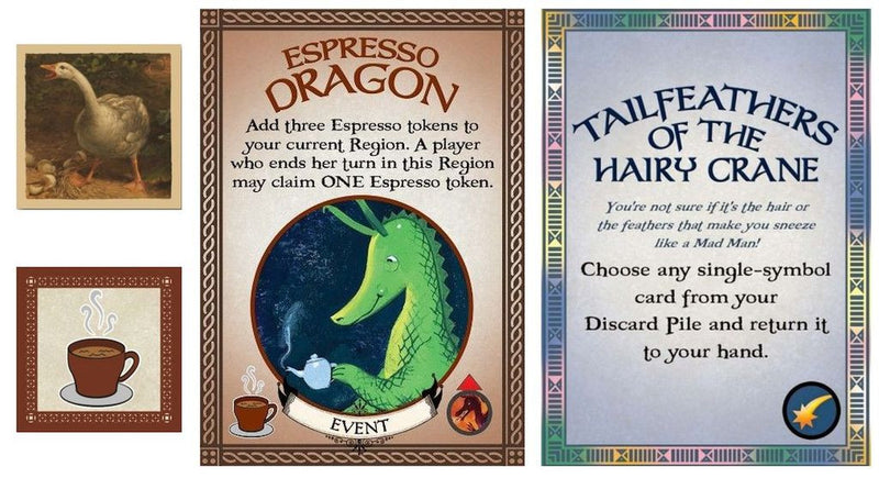 Fantastiqa: A Wild Goose Chase, Espresso Dragons, & Exclusive Artifact Expansion