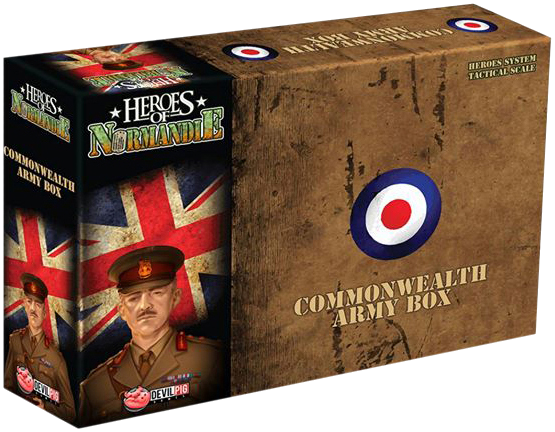 Heroes of Normandie: Commonwealth Army Box