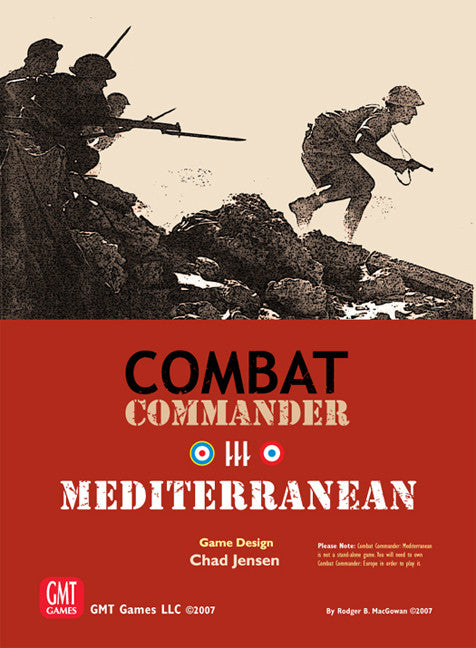 Combat Commander: Mediterranean (3rd Printing) *PRE-ORDER*