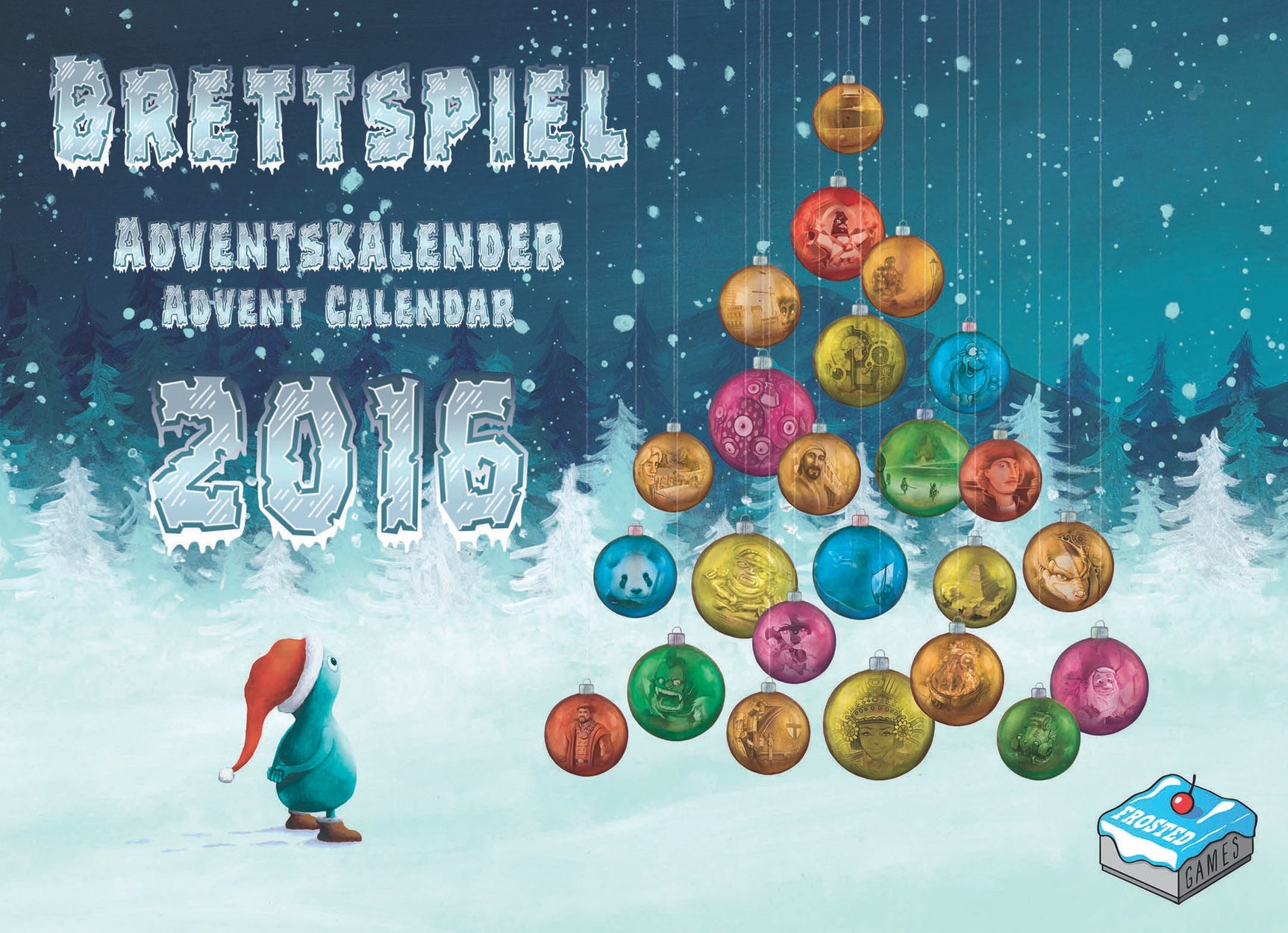 Brettspiel Adventskalender 2016 (Without Box)