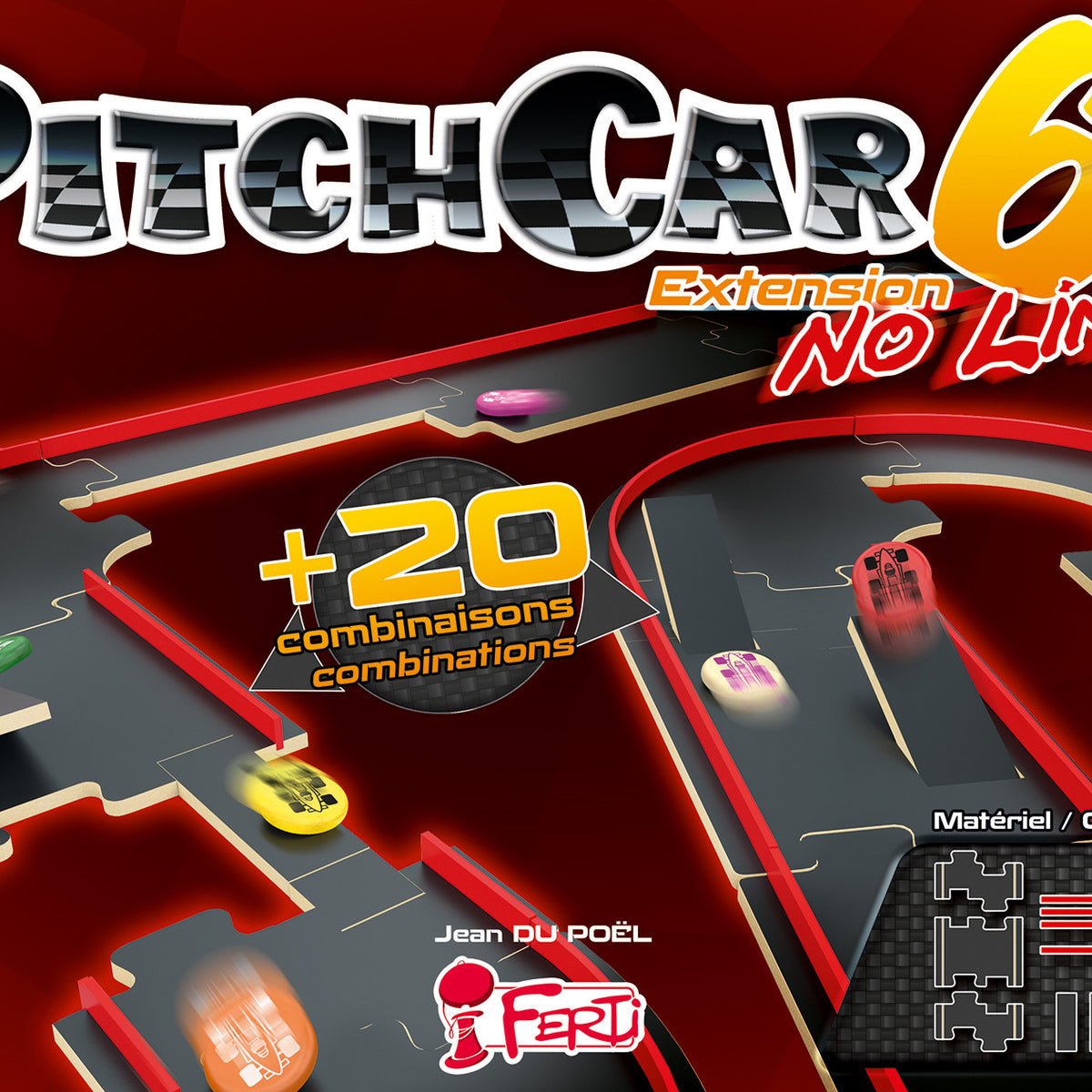PitchCar Extension 6 No Limit Board Game Bliss