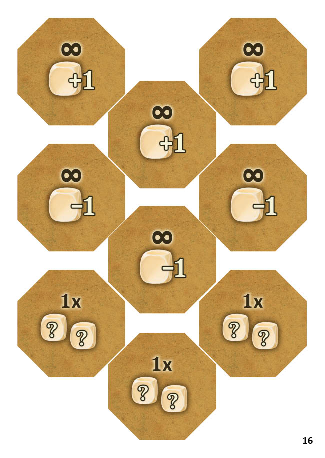 Bohemian Villages: Special Action Tiles (German Import)