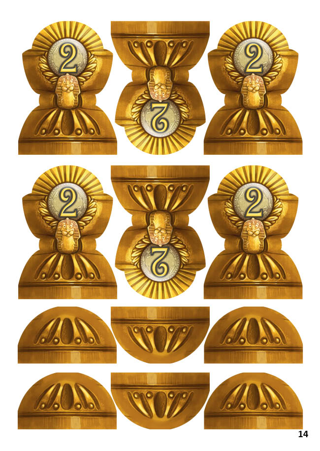 Camel Up Cards: Catch Up Trophies (German Import)