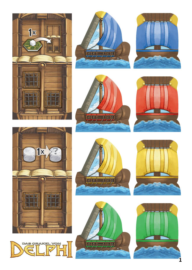 The Oracle of Delphi: Seafarer Expansion (German Import)