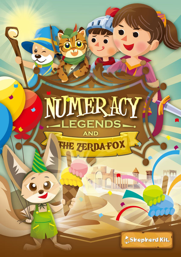 Numeracy Legends and The Zerda Fox