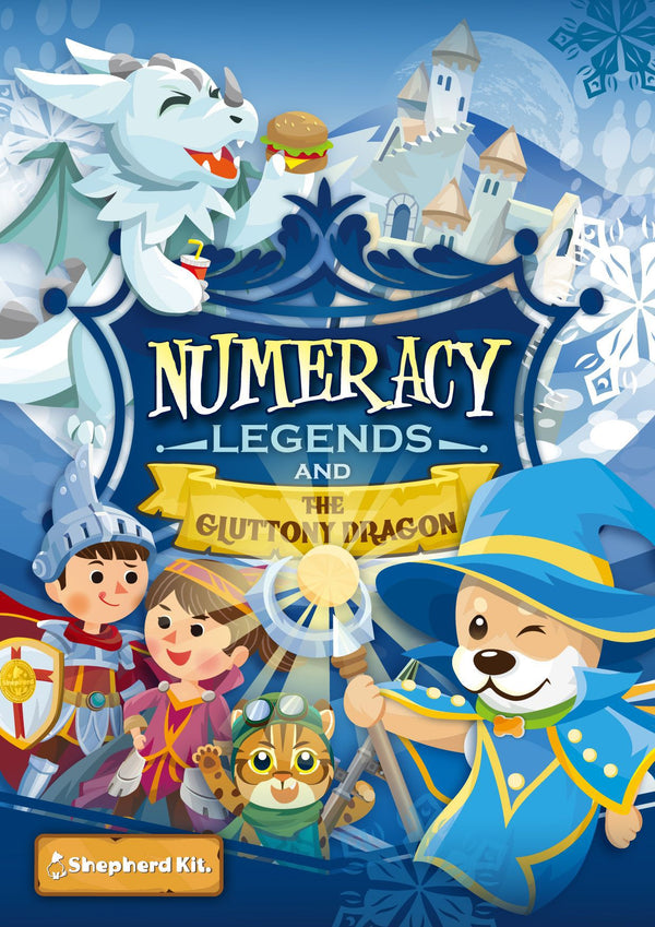 Numeracy Legends and The Gluttony Dragon