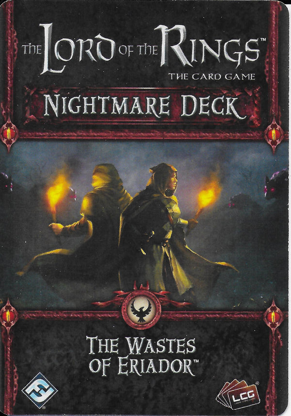 The Lord of the Rings: The Card Game - The Wastes of Eriador Nightmare Deck