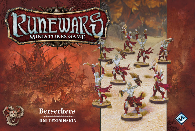 Runewars Miniatures Game: Berserkers - Unit Expansion