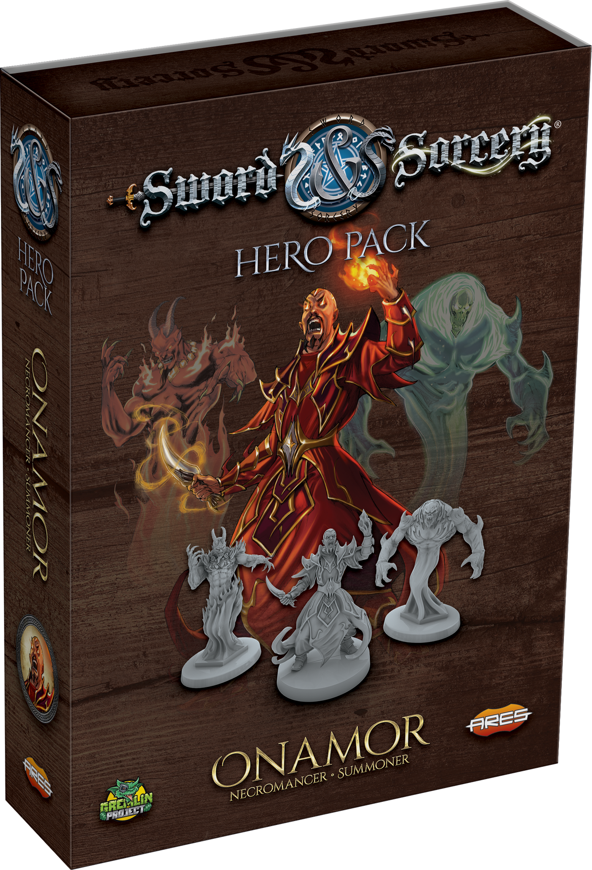 Sword & Sorcery: Hero Pack - Onamor the Necromancer/Summoner