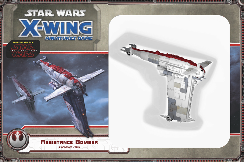Star Wars: X-Wing Miniatures Game - Resistance Bomber Expansion Pack (French)