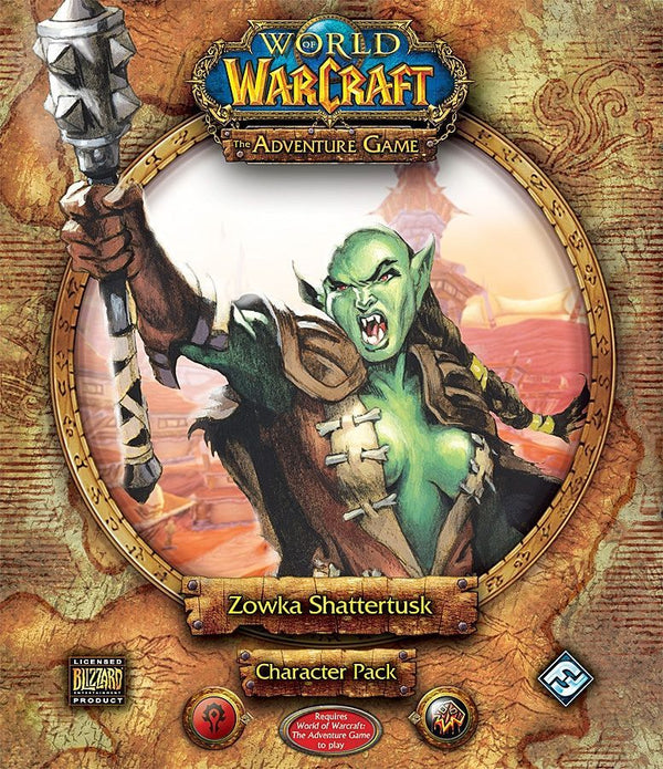 World of Warcraft: The Adventure Game – Zowka Shattertusk Character Pack (Import)