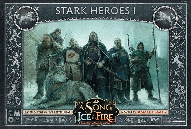 A Song of Ice & Fire: Tabletop Miniatures Game - Stark Heroes I