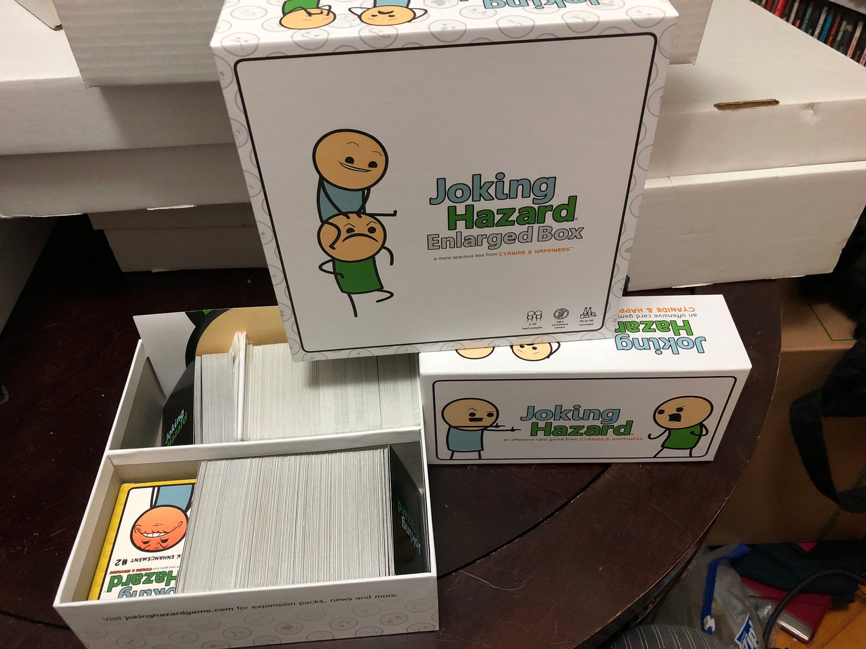 Joking Hazard: Enlarged Box