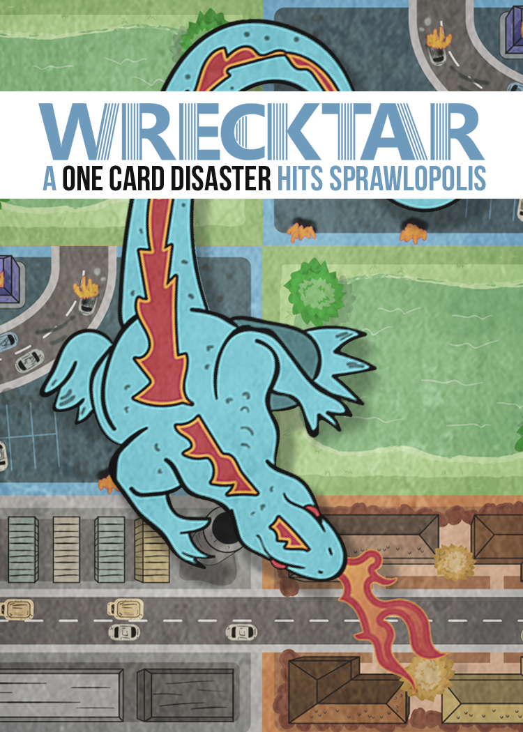 Sprawlopolis: Wrecktar, Points of Interest and Construction Zones (No Clam Shell Packaging)
