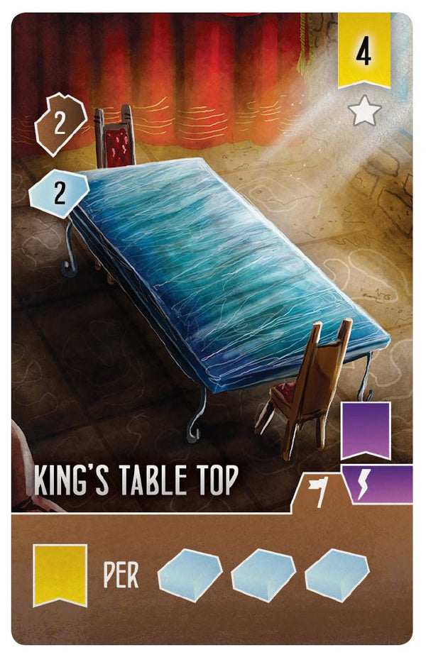 Architects of the West Kingdom: King's Table Top (Import)