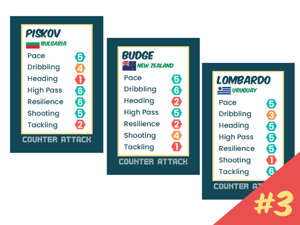 Counter Attack: Player Cards Set #3