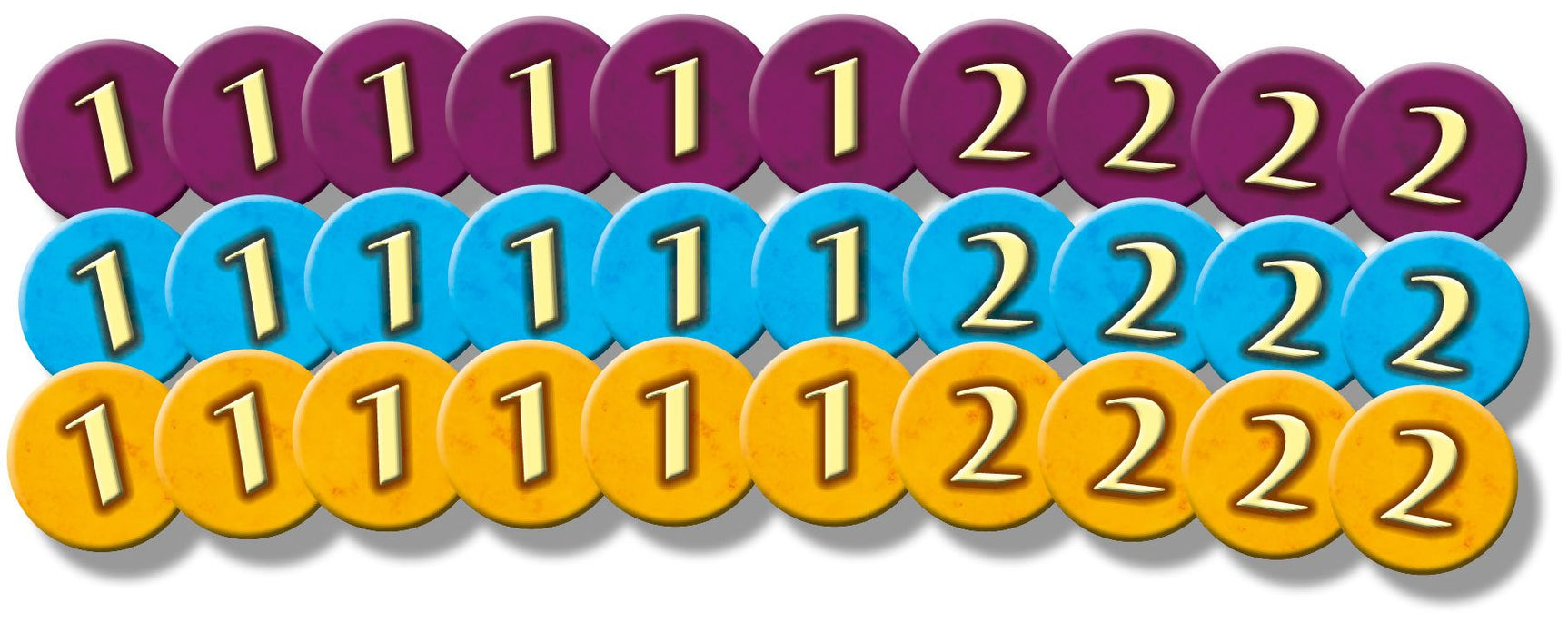 Carcassonne Maps: Chips (Import)