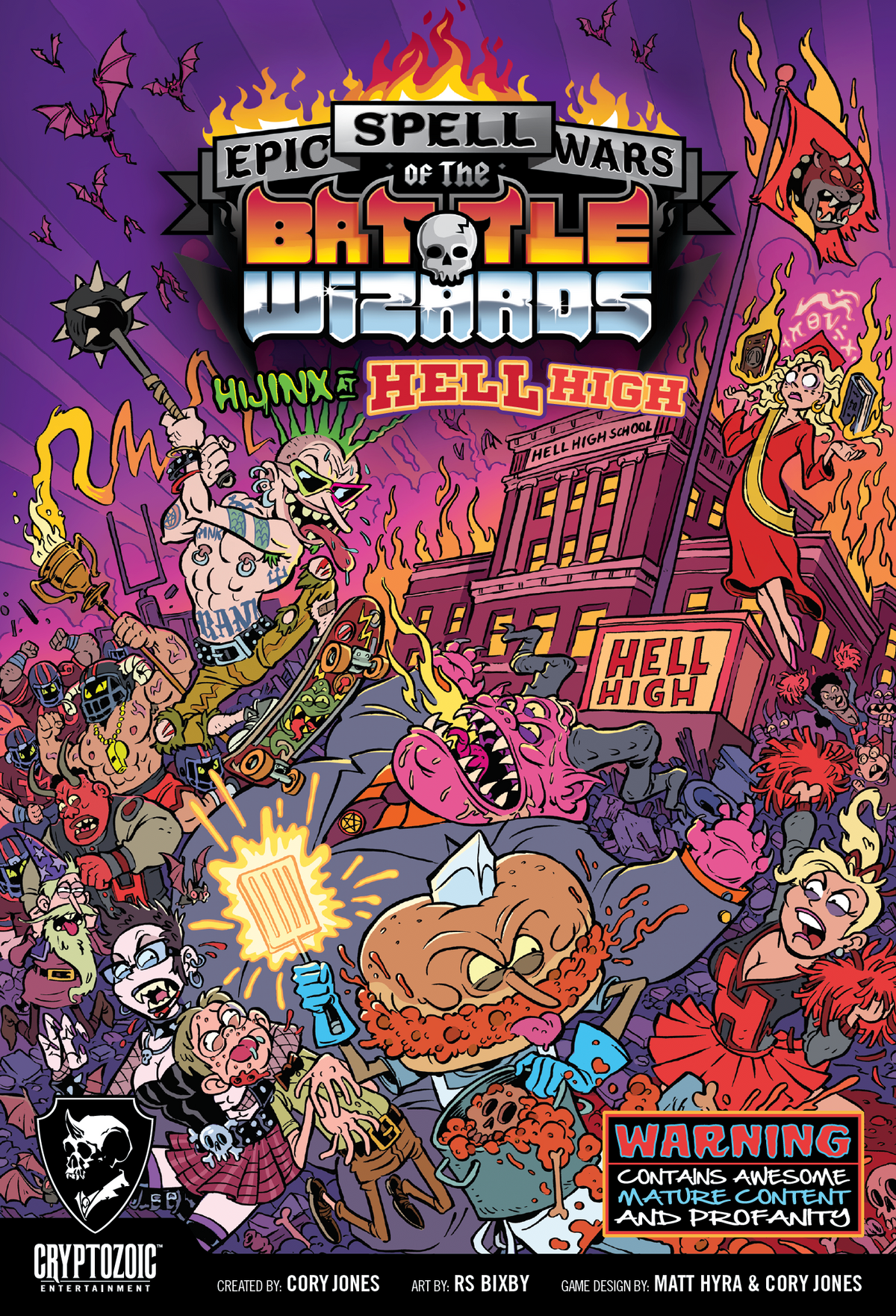 Epic Spell Wars of the Battle Wizards: Hijinx at Hell High