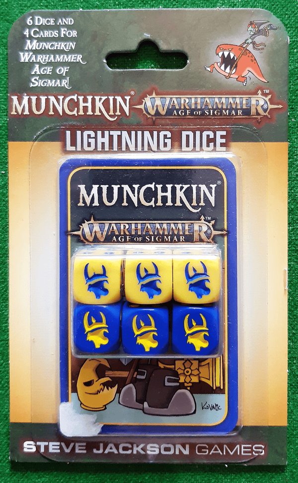 Munchkin Warhammer Age of Sigmar: Lightning Dice