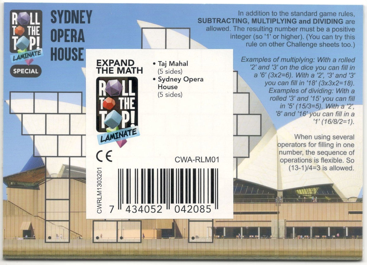 Roll to the Top!: Taj Mahal and Sydney Opera House (Import)