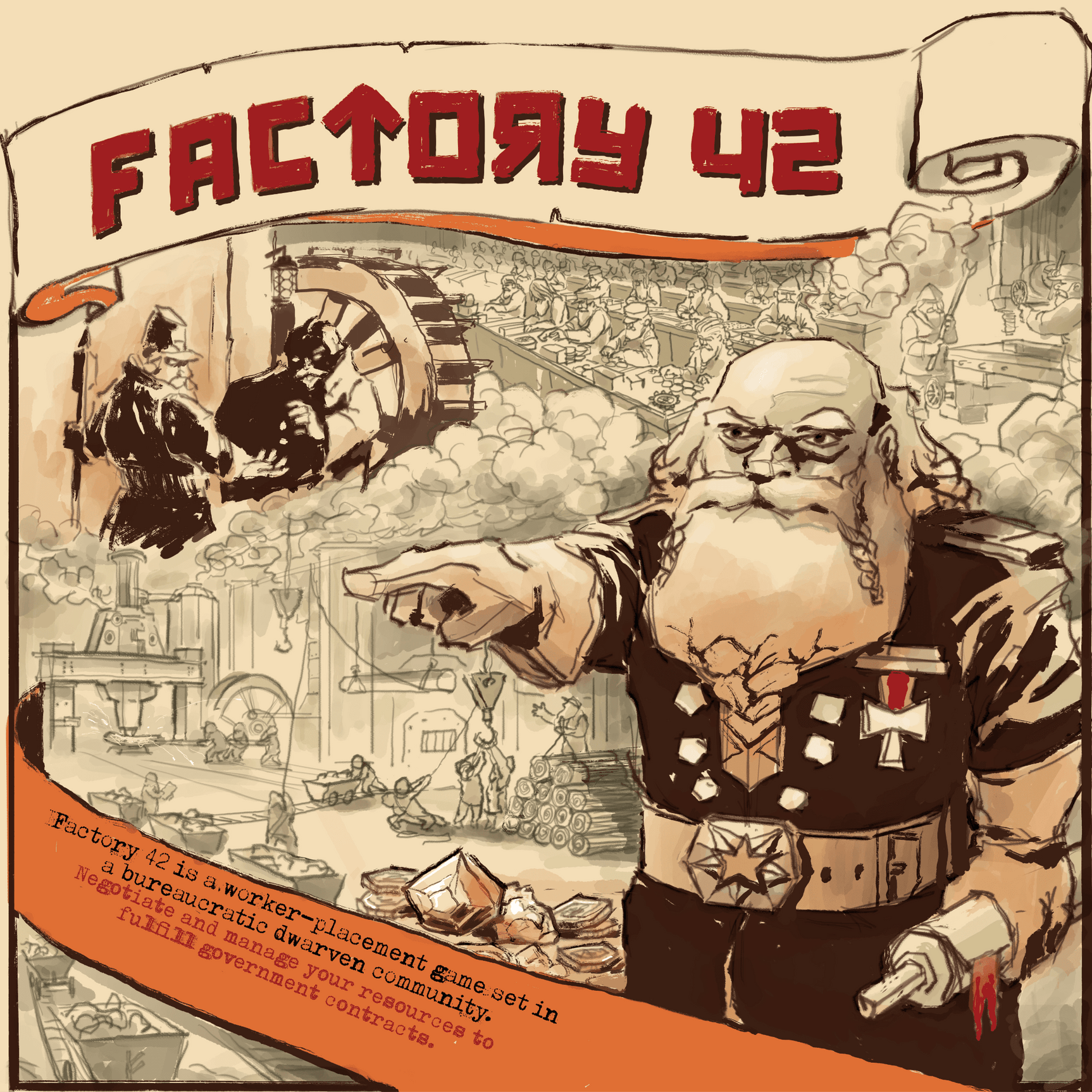 Factory 42 (includes Commissions Expansion) (Import) (Box Damage)