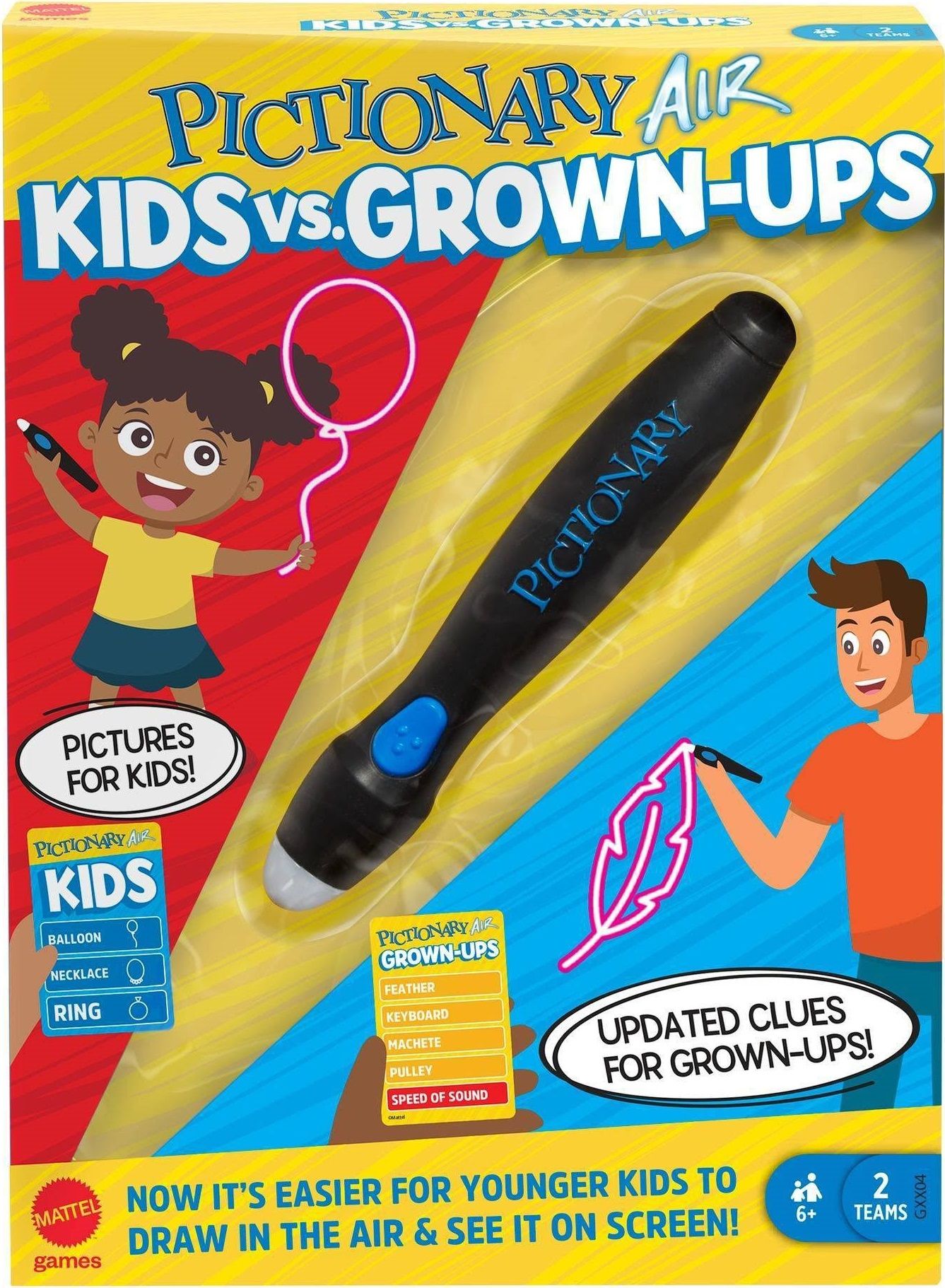 Pictionary Air: Kids vs. Grown-ups