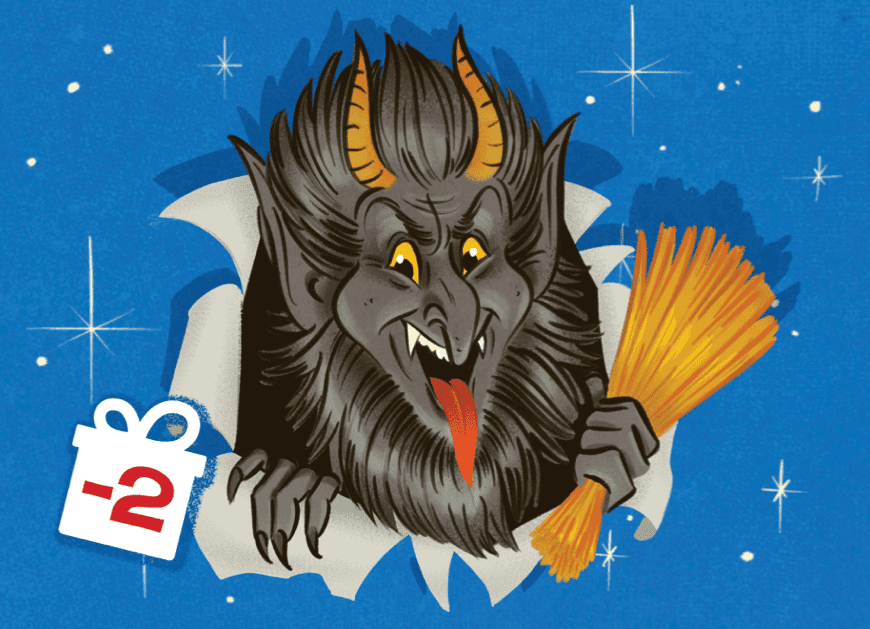 Holly Jolly: Krampus Promo Card