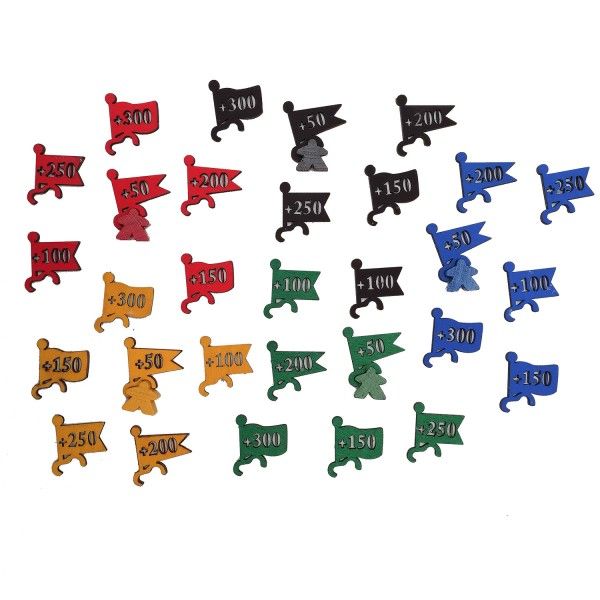 Carcassonne: Scoring Flags