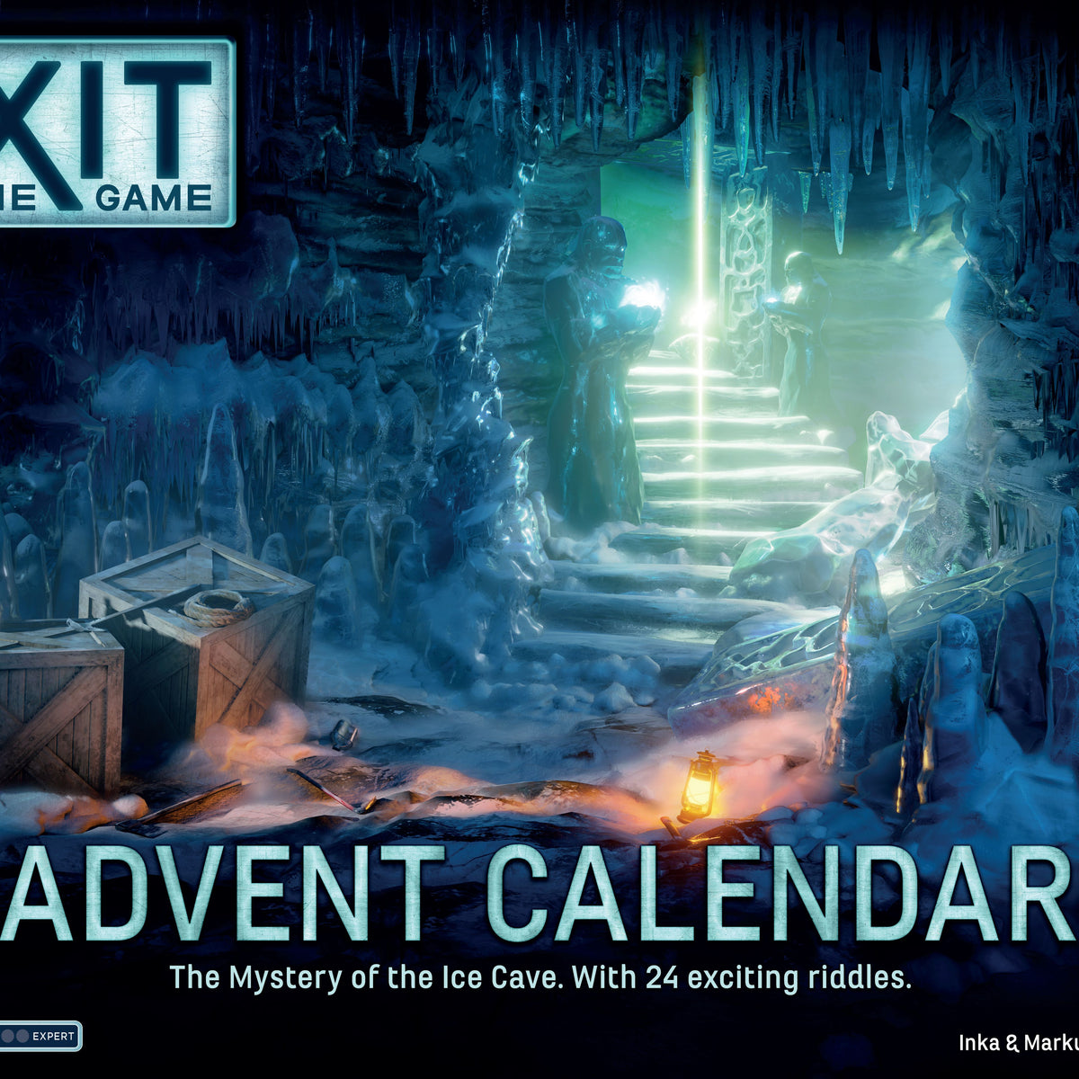 Exit The Game Advent Calendar The Mystery of the Ice Cave Board